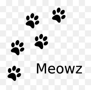 Style Guide | ClipartFlare | Cat Paw Print, Paw Print Clip Art, Cat Paws