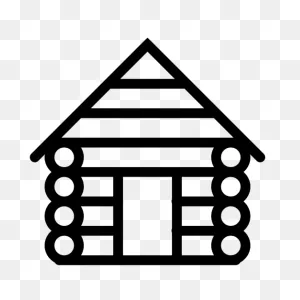 Cropped-Cabin-Clipart-Black-And-White-2.png – The Cabin