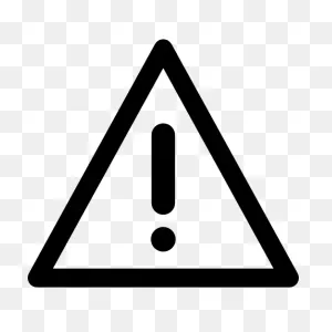 Free Icon | Caution Sign