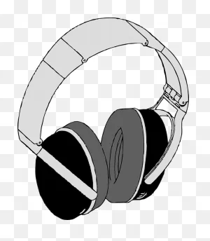 Drawing Headphones Cartoon Clip Art Stock - Kopfhörer Clipart ClipartFlare.com 