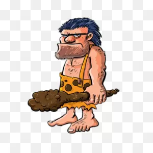 Clip Art Freeuse Caveman Clipart - Paleolithic Diet Transparent ClipartFlare.com 