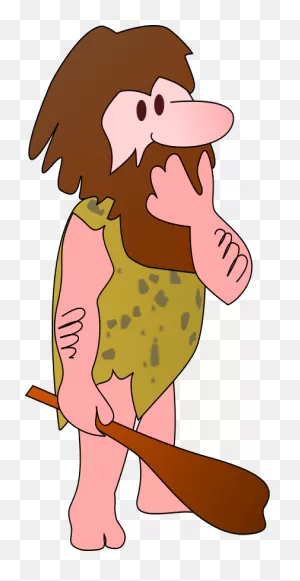 Running Caveman Transparent Png - Stickpng