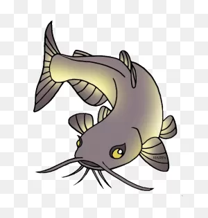 Animals Clip Art By Phillip Martin, Catfish