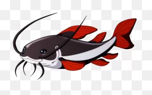Download My Pet Fish By Animewave - Red Tail Catfish Cartoon ClipartFlare.com 