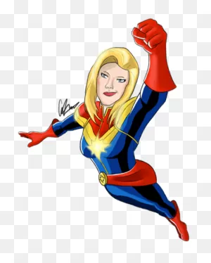 Captain Marvel Clipart Clip Art - Captain Marvel Clipart - Png ClipartFlare.com 