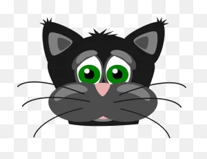 Free Confused Cat Clip Art - Clip Art Cartoon Cat | Full Size Png ClipartFlare.com 