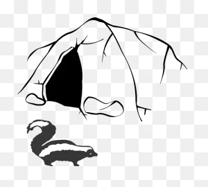 Drawn Cavern Black And White - Cave Clip Art Black And White - Png ClipartFlare.com 