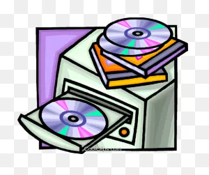 Computer With A Cd Rom Drive Royalty Free Vector Clip Art ClipartFlare.com 