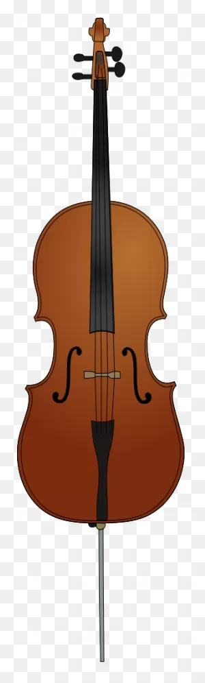 Brown Cello Clip Art Image - Clipsafari
