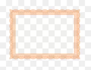Lace Formal Certificate Borders