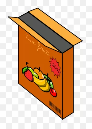 Cereal Box Clipart - Open Cereal Box Clipart - Png Download - Full ClipartFlare.com 