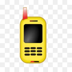 Toy Mobile Phone Phone Vector Clip Art | Free PNG-WebP