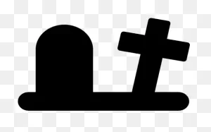 Cemetery Clipart Cross - Graveyard Symbol - Png Download - Full ClipartFlare.com 