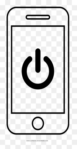 Celular Para Colorir E Imprimir - Drawing Clipart - Full Size ClipartFlare.com 