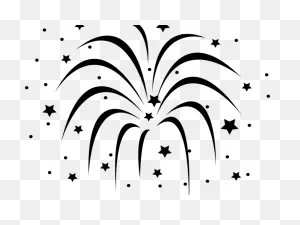 Download Celebration Clipart Firework - Fireworks Black And White ClipartFlare.com 