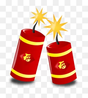 Fireworks Crackers New Year - Free Vector Graphic On ClipartFlare