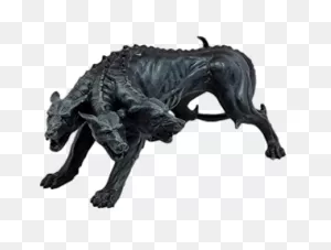 Cerberus Stone Figurine Transparent Png - Stickpng