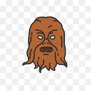 Chewbacca, Han Solo, Starwars, Wookie Icon - Free Download
