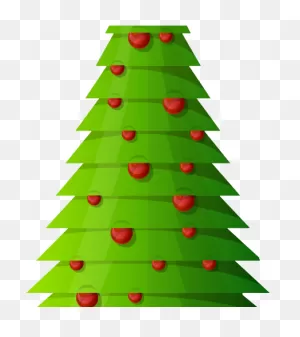 Holiday Clipart Transparent Background - Skinny Christmas Tree Png ClipartFlare.com 