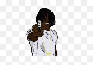 Chief Keef Cartoon Chief King - Illustrations Art Street