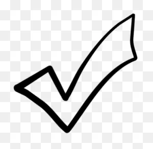 Download Hd Right Clipart Check Mark - Checkmark Clipart Black And ClipartFlare.com 