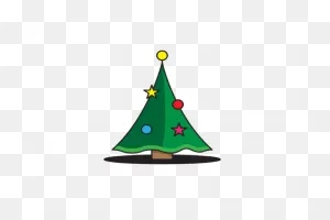 Christmas Tree With Ornament Decoration Graphic By Themagicboxart ClipartFlare.com 