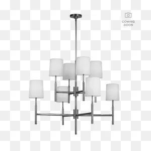 Black Brass Chandelier Clipart - Large Size Png Image - ClipartFlare