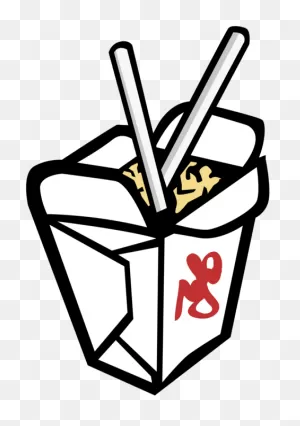 Chinese Cuisine Take-Out Eating Drawing Food - Take Out Chinese ClipartFlare.com 