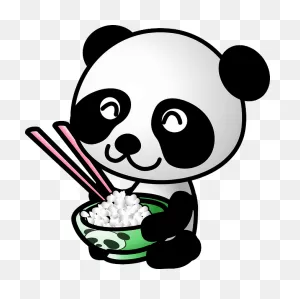 Panda Animal Diet - Free Vector Graphic On ClipartFlare