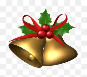 Christmas Bells Clipart Transparent - Clipart World