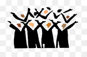 Gospel Dance Cliparts - Gospel Choir Clipart - (450X298) Png ClipartFlare.com 