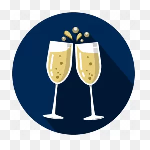 Bubbles, Carbonation, Champagne, Fizz, Glasses Icon - Download On ClipartFlare.com 