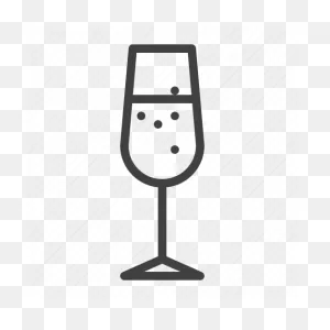 Glass, Wine, Champagne, Bubbles Icon - Download On Iconfinder