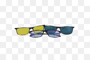 Chandan Optics - Eye Player Clip On - Eyeglasses - Rectangle