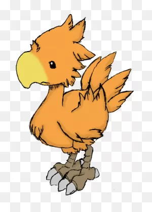 Orange Chocobo By Liayso On 