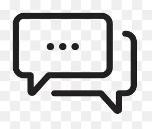 Confidential Live Chat - Transparent Conversation Icons Png ClipartFlare.com 