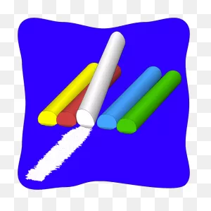 Chalk School Clipart - Clipart Picture Of Chalk - Png Download ClipartFlare.com 