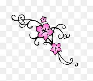 Cherry Blossom Tattoo By Graphicavita On Deviantart | Cherry ClipartFlare.com 