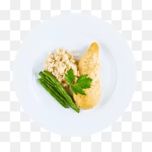 Chicken Breast With Green Beans & Brown Rice