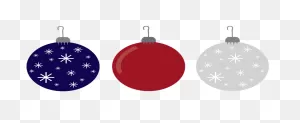 Multicolored Christmas Balls Clipart. Free Download Transparent ClipartFlare.com 