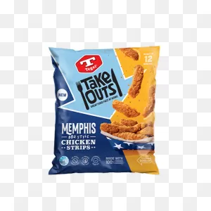 Tegel Take Outs Memphis Bbq Style Strips 500G