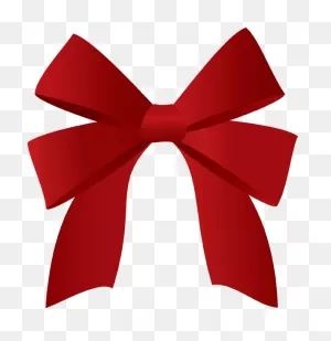 Christmas Bows Clip Art - Red Christmas Bow Clipart - (579X598 ClipartFlare.com 