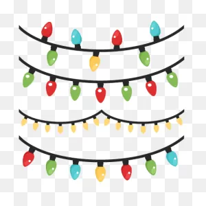 Christmas Lights Scrapbook Clip Art Christmas Cut Outs For Cricut ClipartFlare.com 