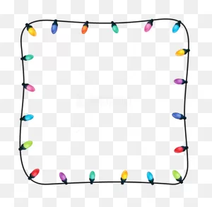 Christmas Lights Frame Png - Christmas Lights Border Png Clipart ClipartFlare.com 