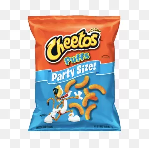 Cheetos Puffs Cheese Flavored Chips Party Size, 16 Oz - Water ClipartFlare.com 