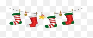 Transparent Christmas Stockings Decoration Png Clipart | Christmas ClipartFlare.com 