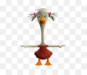 Gamecube - Chicken Little - Goosey Loosey - The ClipartFlare