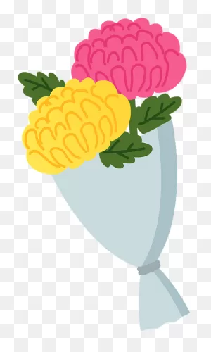 Chrysanthemum Flower Bouquet Clipart. Free Download Transparent ClipartFlare.com 