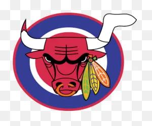 Combination Of Bulls, Blackhawks, Sox, Bears, And Cubs Logo ClipartFlare.com 