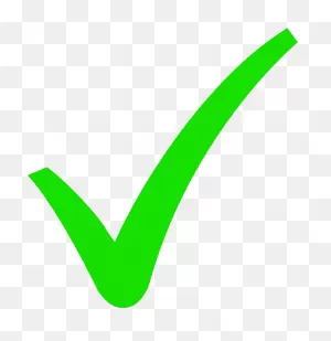 Tick Mark Symbol Icon - Transparent Background Green Check Mark ClipartFlare.com 